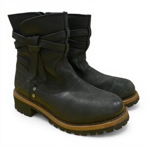 Harley-Davidson Black Combat Boots Size 9M